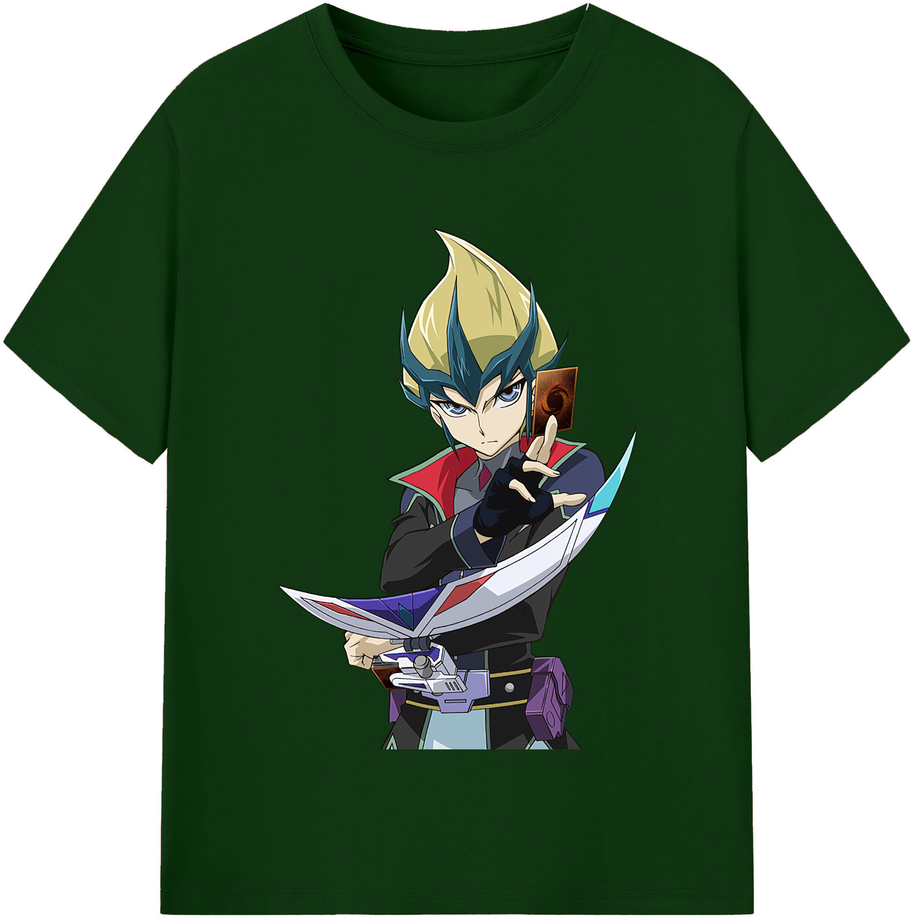 （画像用） 遊☆戯☆王 Yu-Gi-Oh! 綿100％半袖Tシャツ（フロントプリント）
